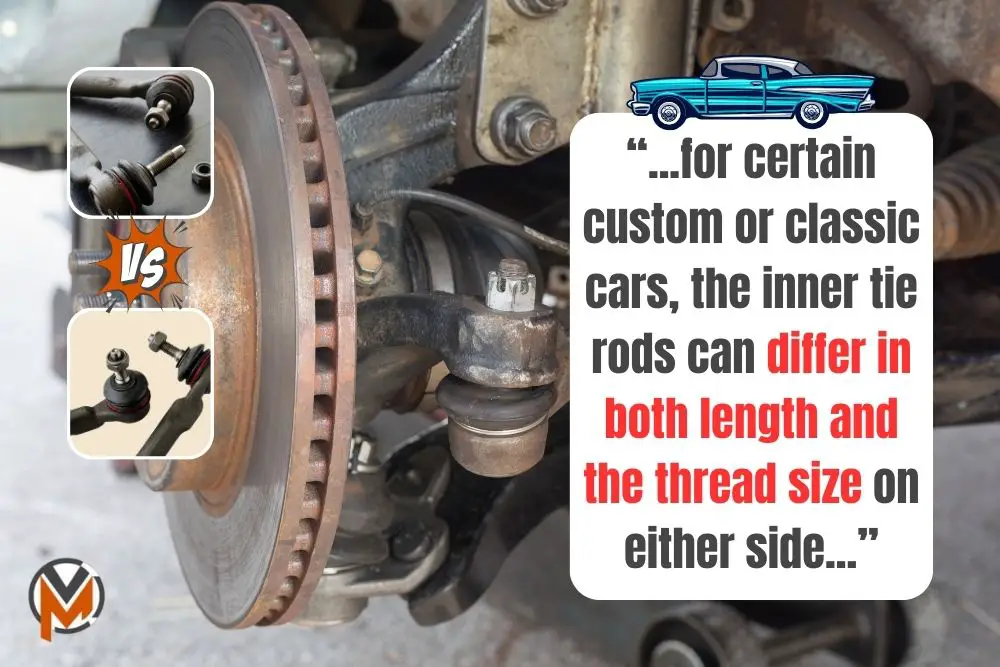 Are Inner Tie Rods The Same On Both Sides